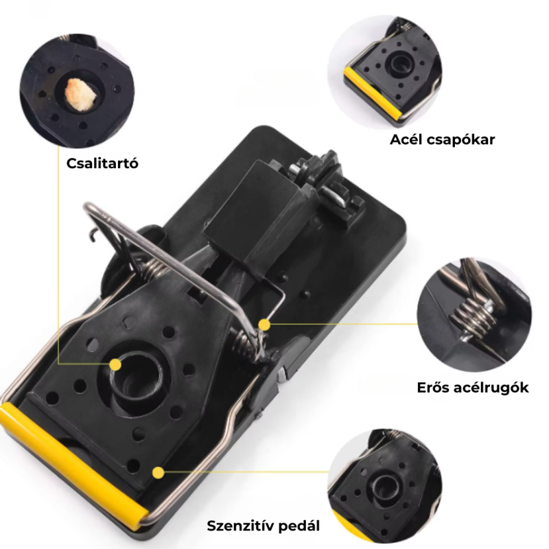 Doxmand Mortus Snap egérfogó csapda 2