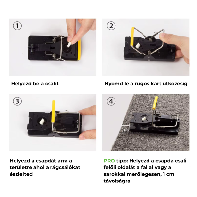 Doxmand Mortus Snap egérfogó csapda 6