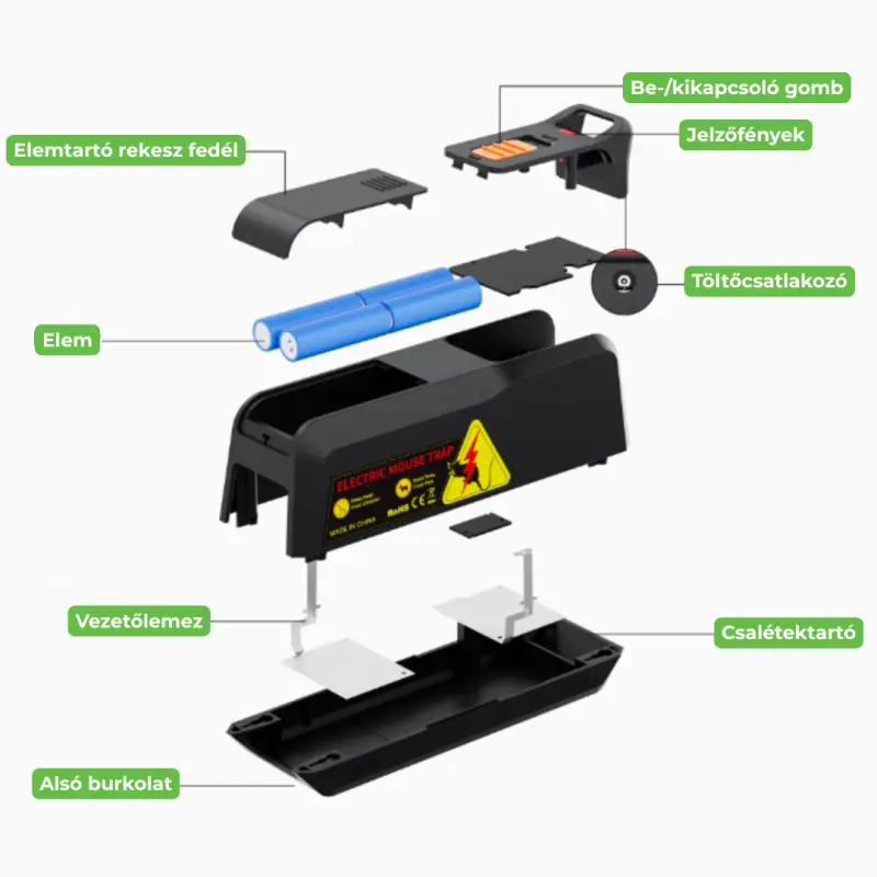 Doxmand MORTUS elektromos egércsapda 7