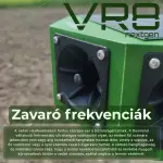 Doxmand nextgen VR8 zavaró frekvenciák